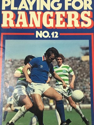 Lot 18 - A COLLECTION OF VOLUMES RELATING TO RANGERS F.C.