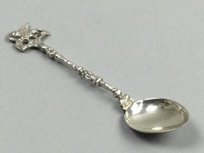 Lot 54 - A COLLECTION OF SILVER AND OTHER SOUVENIR TEASPOONS