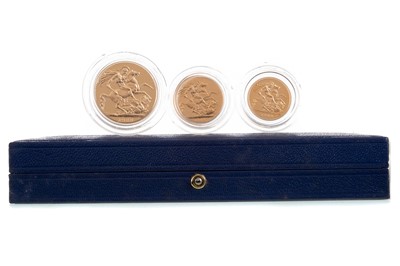 Lot 103 - THE 1988 GOLD PROOF THREE COIN COLLECTION