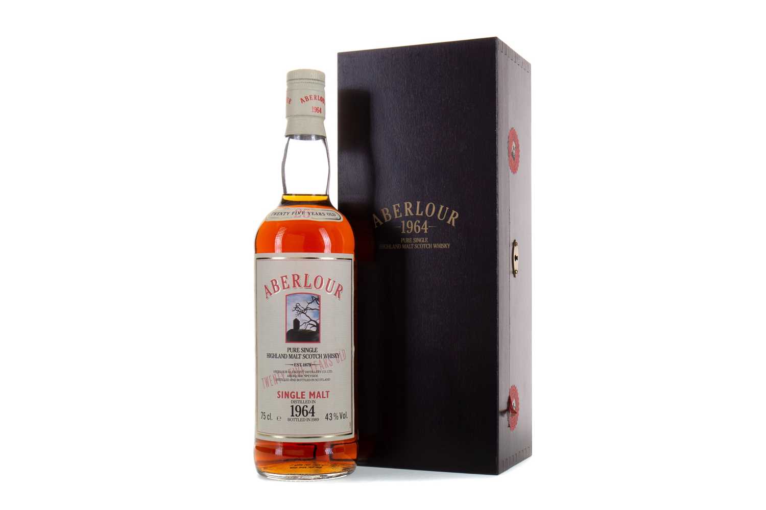 Lot 221 - ABERLOUR 1964 25 YEAR OLD 75CL