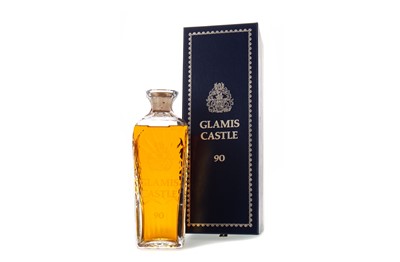 Lot 237 - GLAMIS CASTLE THE QUEEN MOTHER'S 90TH BIRTHDAY DECANTER 75CL