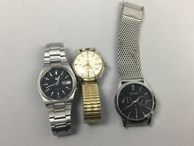 Lot 45 - THREE GENT'S WRIST WATCHES