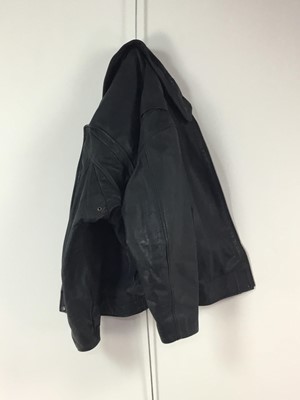 Lot 99 - A ROYAL NAVY SEA HARRIER FLYING JACKET AND ANOTHER JACKET