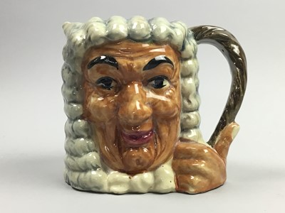 Lot 178 - A ROYAL DOULTON 'APOTHECARY' CHARACTER JUG ALONG WITH OTHER CERAMICS