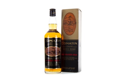 Lot 274 - TOMATIN 10 YEAR OLD 75CL