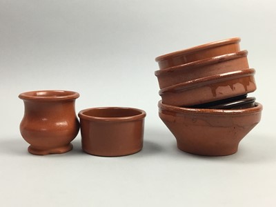 Lot 92 - A SET OF TERRACOTTA DISHES
