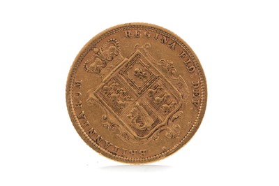 Lot 110 - A VICTORIA GOLD HALF SOVEREIGN DATED 1883
