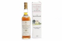 Lot 509 - MACALLAN 10 YEARS OLD Active. Craigellachie,...