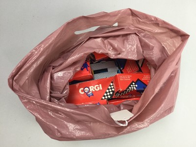Lot 91 - A GROUP OF RED BOXED CORGI DIECAST VEHICLES