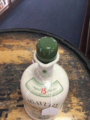 Lot 315 - LAGAVULIN 15 YEAR OLD WHITE HORSE DECANTER 75CL