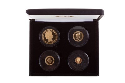 Lot 112 - THE 2017 PRINCESS DIANA GOLD PROOF SOVEREIGN FOUR COIN SET