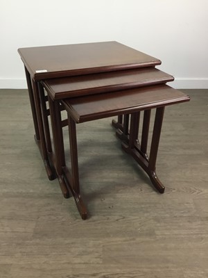 Lot 142 - A G-PLAN NEST OF TABLES