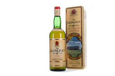Lot 340 - GLENLIVET 12 YEAR OLD CLASSIC GOLF COURSES CARNOUSTIE EDITION 75CL