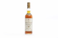 Lot 539 - MACALLAN 10 YEARS OLD Active. Craigellachie,...