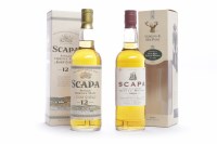 Lot 541 - SCAPA AGED 12 YEARS Active. Kirkwall, Orkney....