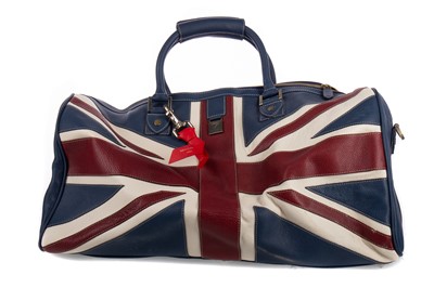 Lot 22 - AN ASPINAL OF LONDON 'BRIT' LEATHER TRAVEL BAG