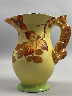 Lot 362 - A BURLEIGH WARE JUG AND OTHERS