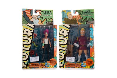 Lot 1091 - TWO FUTURAMA TOYNAMI FIGURES