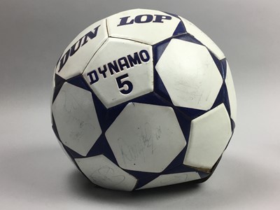 Lot 370 - A SCOTLAND INTERNATIONAL SIGNED FOOTBALL