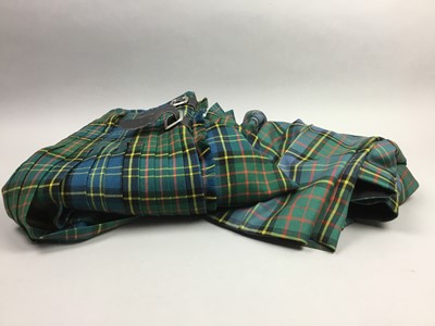 Lot 427 - TWO KILTS WITH OTHER HIGHLAND DRESS