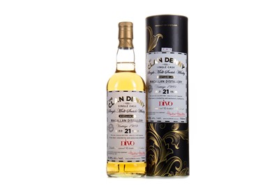 Lot 362 - MACALLAN 1989 21 YEAR OLD CLAN DENNY FOR DIVO