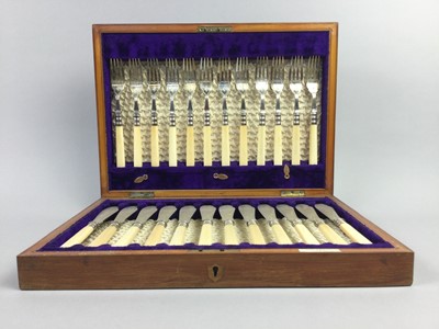 Lot 139 - FIVE CASES OF PLATED TABLE APPOINTMENTS