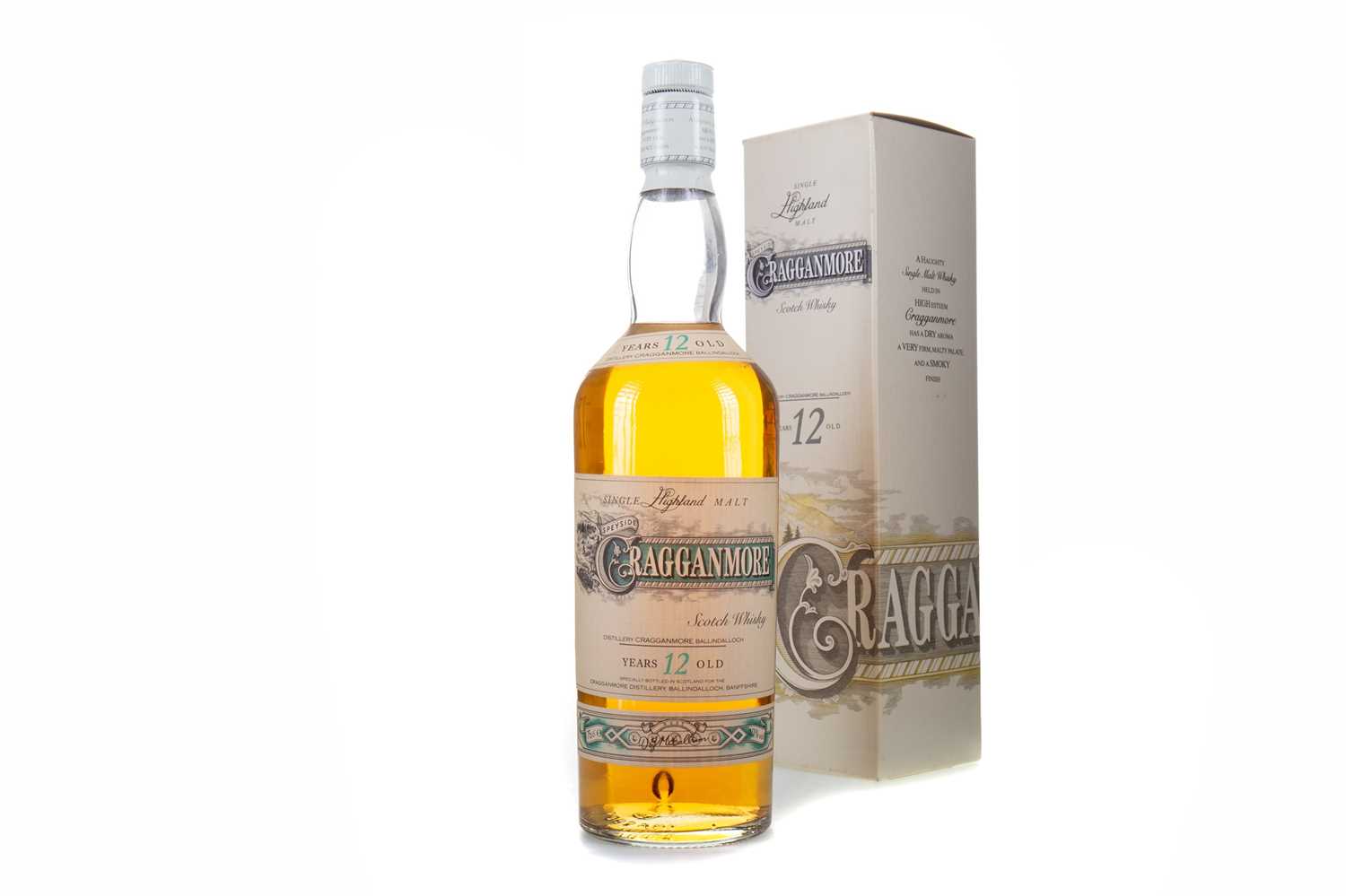 Lot 29 - CRAGGANMORE 12 YEAR OLD 75CL