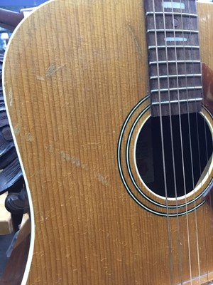 Lot 323 - AN AGMOND SIX STRING ACCOUSTIC GUITAR