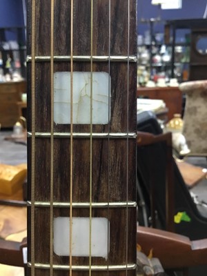 Lot 323 - AN AGMOND SIX STRING ACCOUSTIC GUITAR