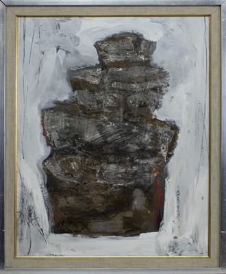 Lot 3 - ROCK ABSTRACT 2, A MIXED MEDIA BY GEOFF SQUIRE