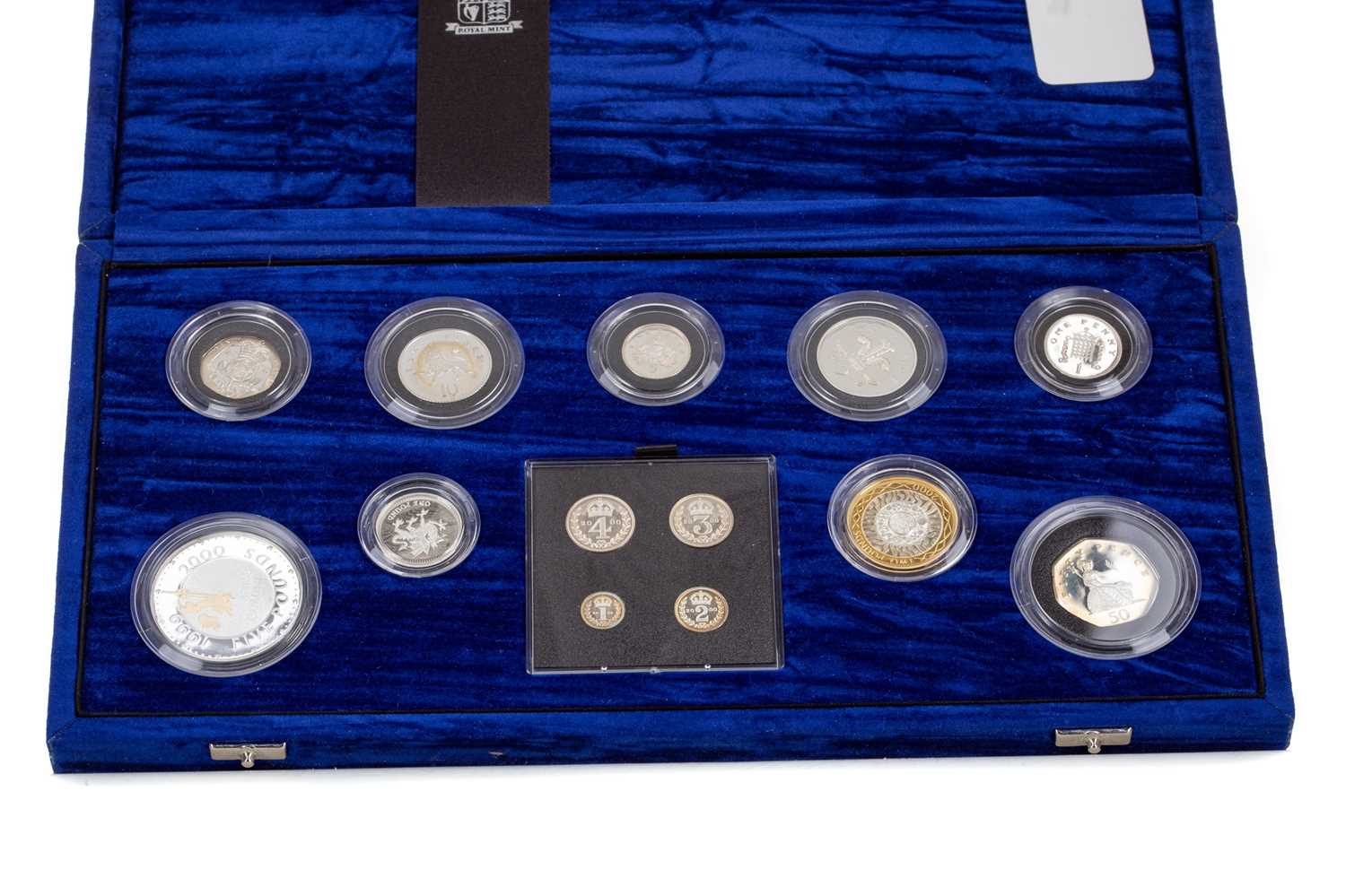 Lot 1 - THE UNITED KINGDOM MILLENIUM SILVER COIN COLLECTION
