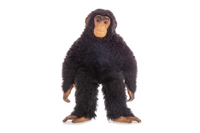 Lot 1095A - A VINTAGE CHIMPANZEE TOY