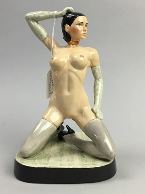 Lot 345 - A VICTORIA BOURNE FOR PEGGY DAVIES CERAMICS FIGURE OF 'MEGAN'