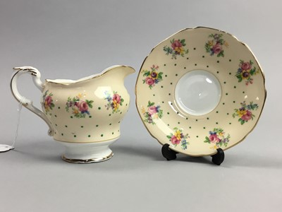 Lot 333 - A PARAGON FLORAL DECORATED TEA SERVICE AND OTHER CERAMICS