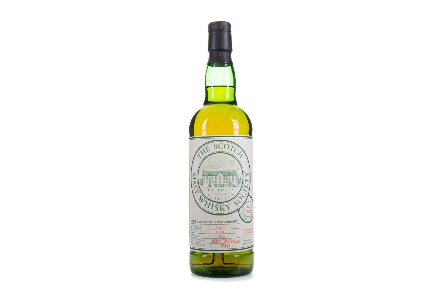 Lot 503 - SMWS 121.1 ARRAN 1996 7 YEAR OLD