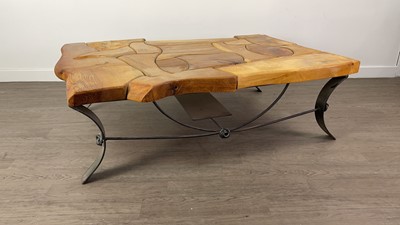 Lot 423 - A CONTEMPORARY 'PICASSO' COFFEE TABLE