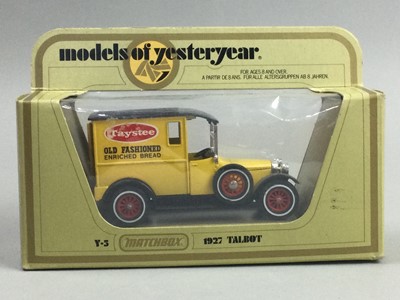 Lot 458 - A COLLECTION OF MODELS OF YESTERYEAR AND OTHER DIE-CAST MODEL VEHICLES