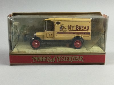 Lot 429 - A COLLECTION OF MATCHBOX MODELS OF YESTERYEAR MODEL VEHICLES