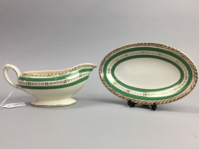 Lot 432 - A CROWN DUCAL WARE DINNER SERVICE