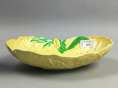 Lot 510 - A CARLTON WARE DISH AND OTHER CERAMICS