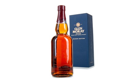 Lot 76 - GLEN MORAY PRIVATE EDITION STAFF BOTTLE TO MARK 10 YEARS SERVICE