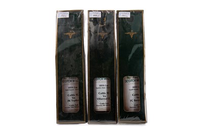 Lot 1521 - CELTIC F.C. IN EUROPE - THREE BOTTLES OF WHISKY