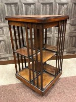 Lot 1013 - LATE VICTORIAN OAK AND WALNUT TWO TIER...
