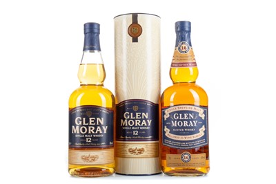 Lot 116 - GLEN MORAY 16 YEAR OLD WINE MELLOWED AND GLEN MORAY 12 YEAR OLD