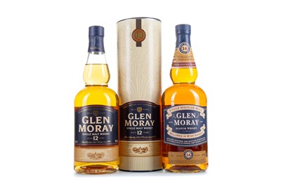 Lot 132 - GLEN MORAY 16 YEAR OLD WINE MELLOWED AND GLEN MORAY 12 YEAR OLD