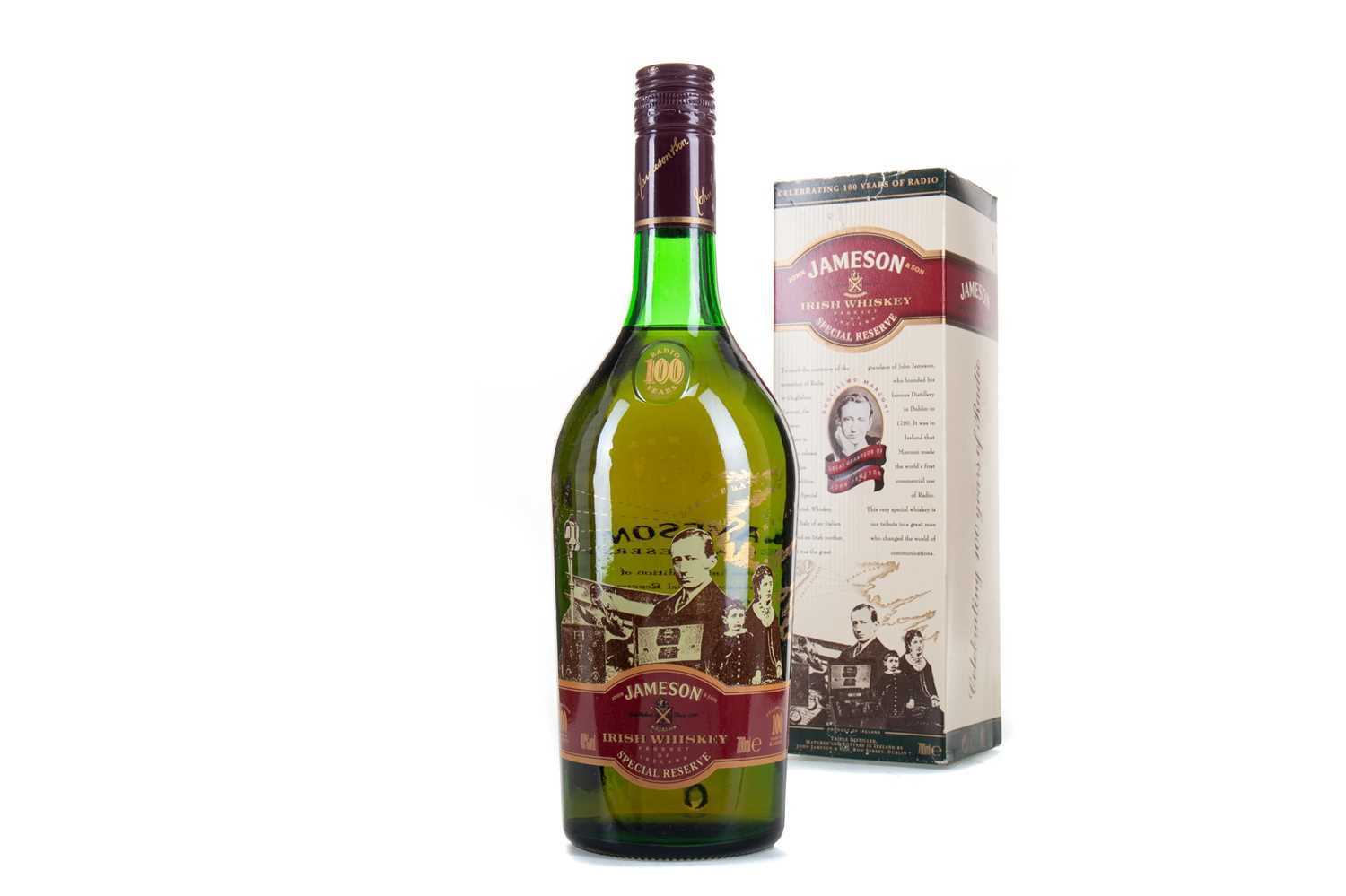 Lot 153 - JAMESON SPECIAL RESERVE CELEBRATING 100 YEARS OF RADIO