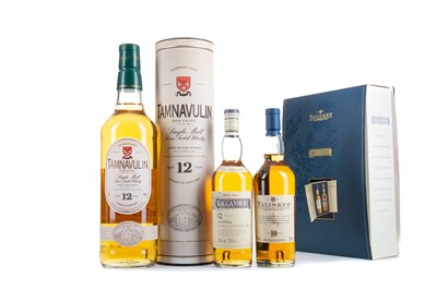 Lot 178 - TALISKER & CRAGGANMORE CLASSIC MALTS SET (2 X 20CL) AND TAMNAVULIN 12 YEAR OLD