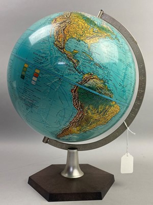 Lot 586 - A MODERN TABLE GLOBE