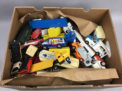 Lot 46 - A TONKA TRACTOR AND OTHER MODELS