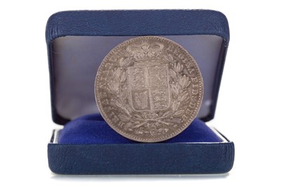 Lot 80 - A VICTORIA SILVER CROWN DATED 1845